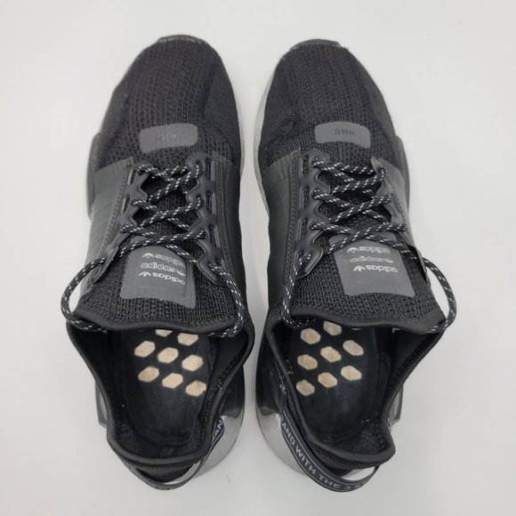 Adidas NMD R1 V2 W Women's Running Shoes 2019 Core Black FW5449 US Size 11 - Picture 5 of 8